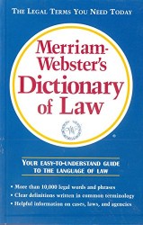Goyal Saab Merriam Websters Dictionary of Law
